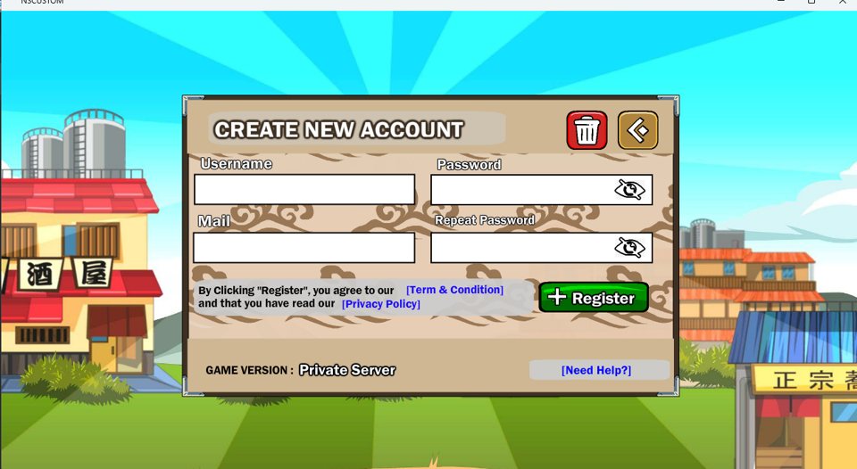 Create New Account